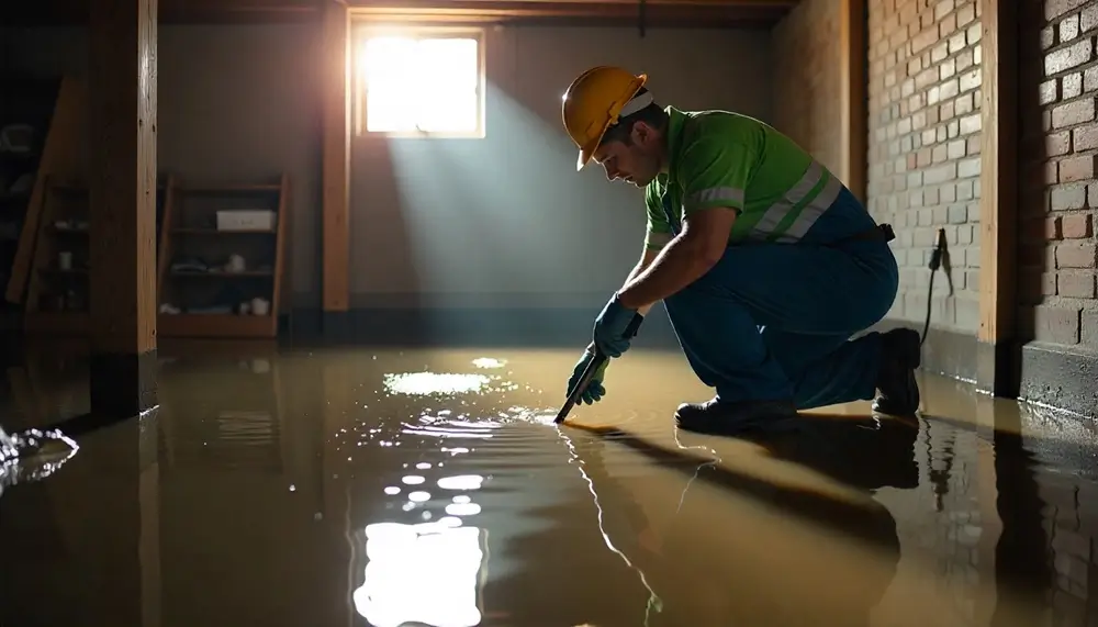 Professional water damage restoration services in Robertsville, MO